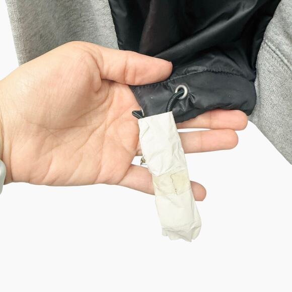 Coach Nylon Pocket Crew Sweater Grey‎ Orange Men’s Size XXL - Picture 9 of 14